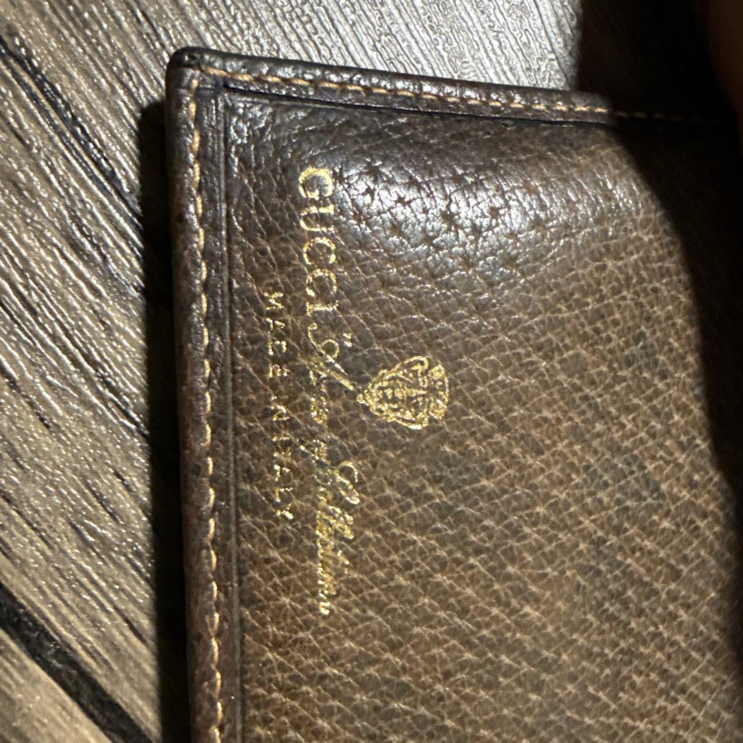 年末価格　美品 GUCCI オールドグッチ ミニ財布 二つ折り財布
