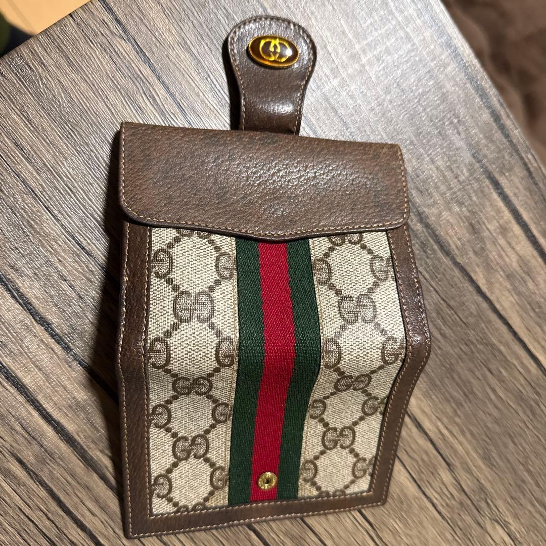 年末価格　美品 GUCCI オールドグッチ ミニ財布 二つ折り財布