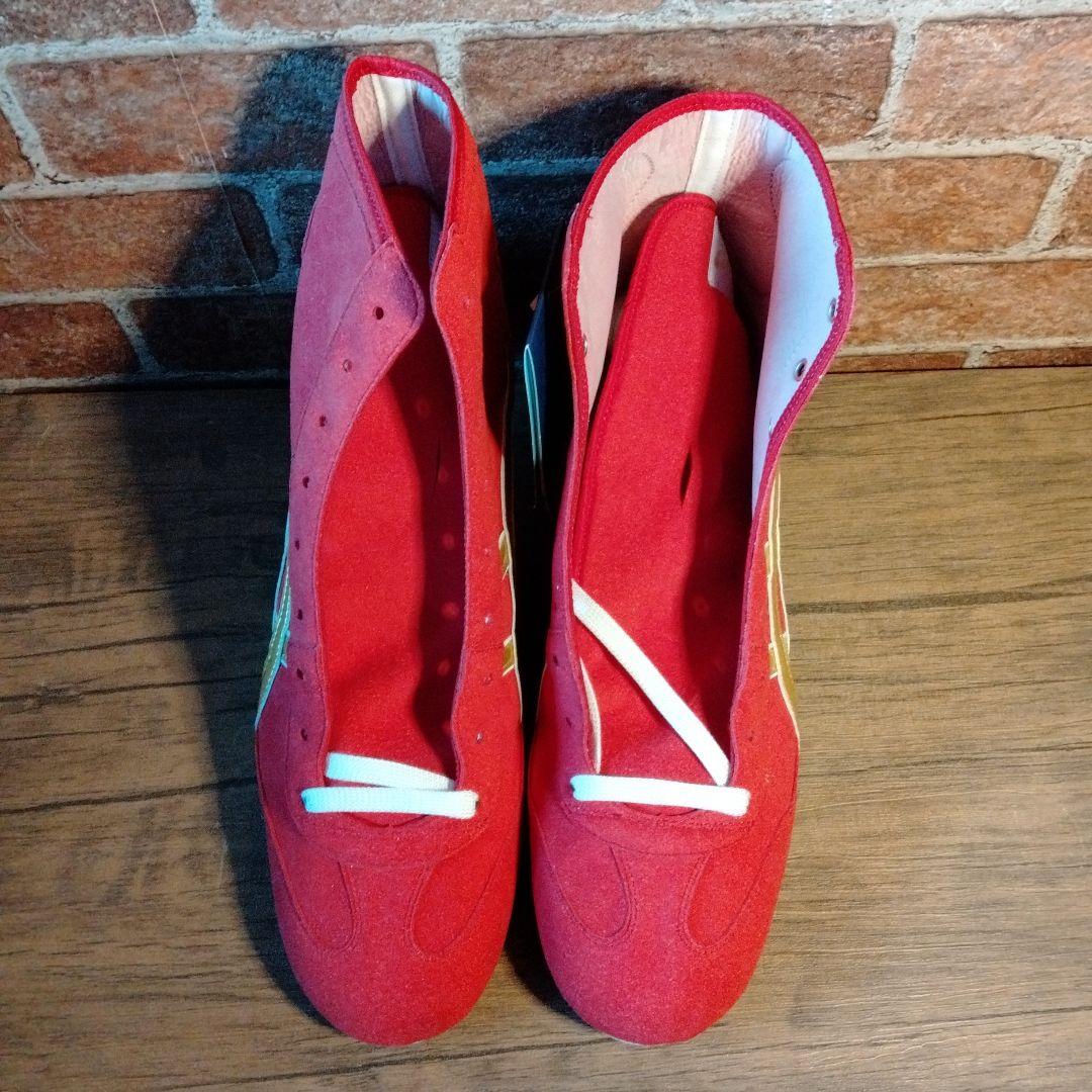 アシックス レスリングシューズ レッド EX-EO (TWR900) #548