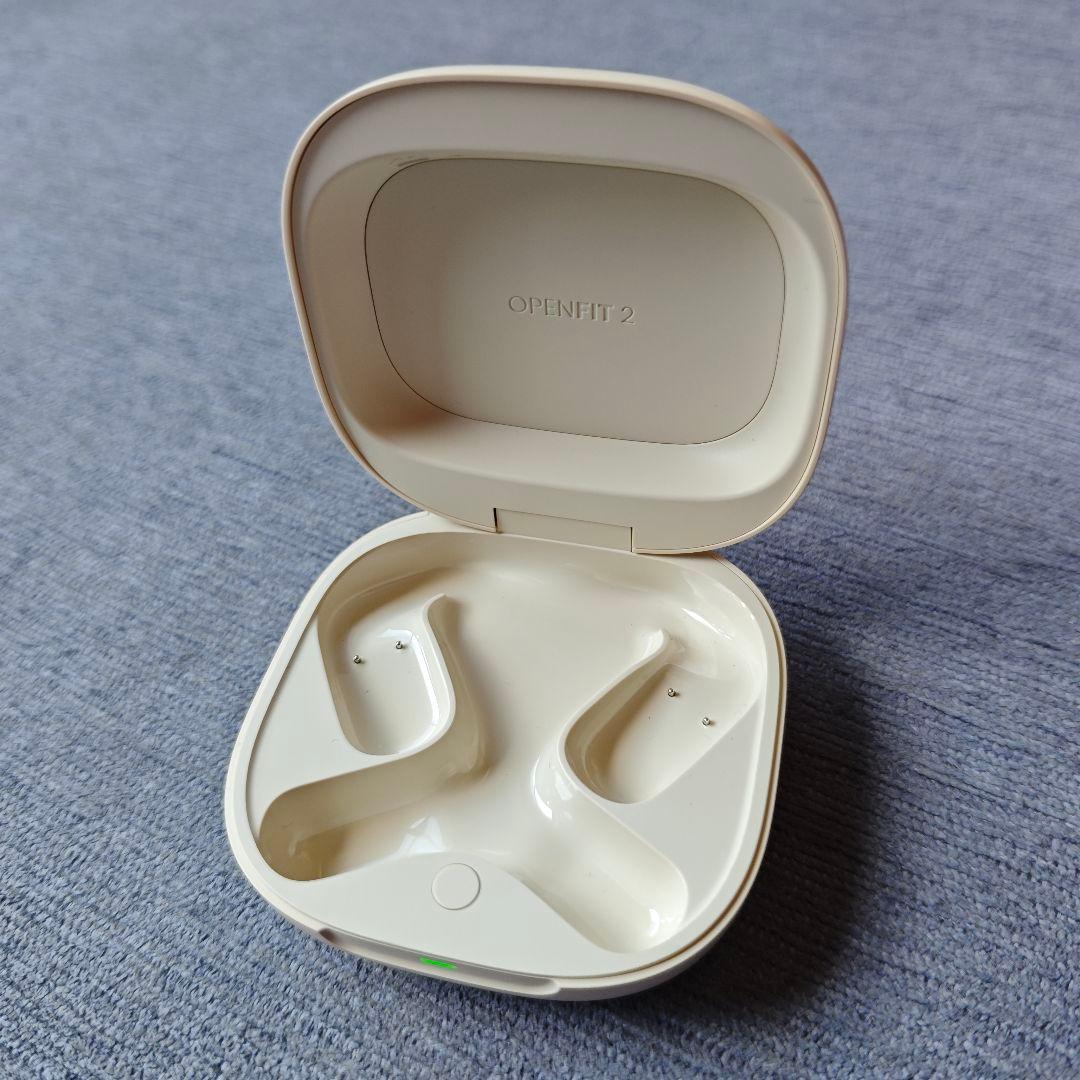 【最終値下げ】Shokz OpenFit 2 充電ケース ベージュ