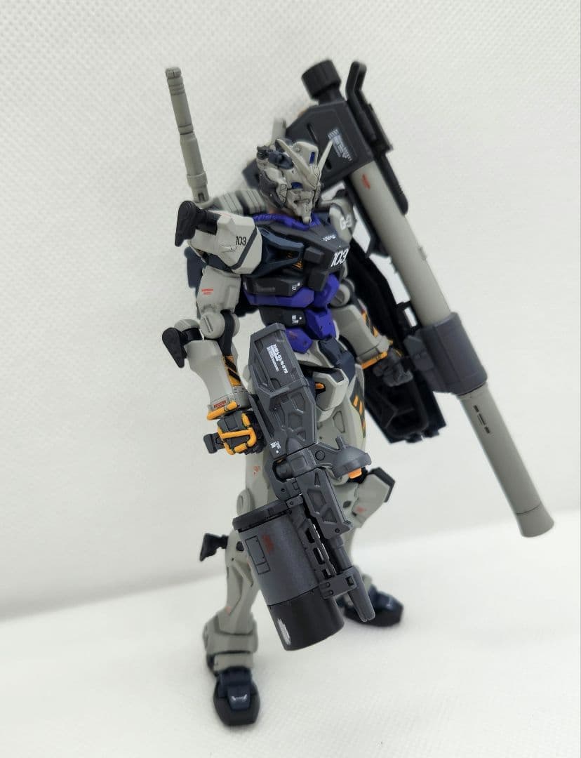 赤いガンダム　G3カラー　ジークアクス HG GQuuuuuuX 塗装　完成品
