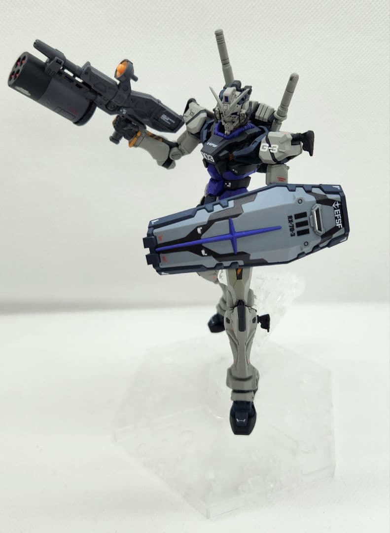 赤いガンダム　G3カラー　ジークアクス HG GQuuuuuuX 塗装　完成品
