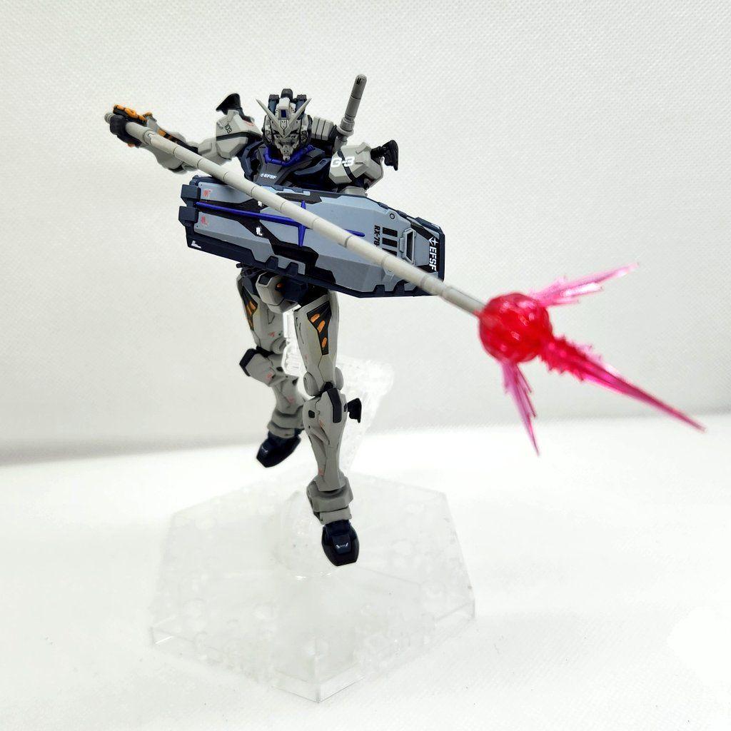 赤いガンダム　G3カラー　ジークアクス HG GQuuuuuuX 塗装　完成品