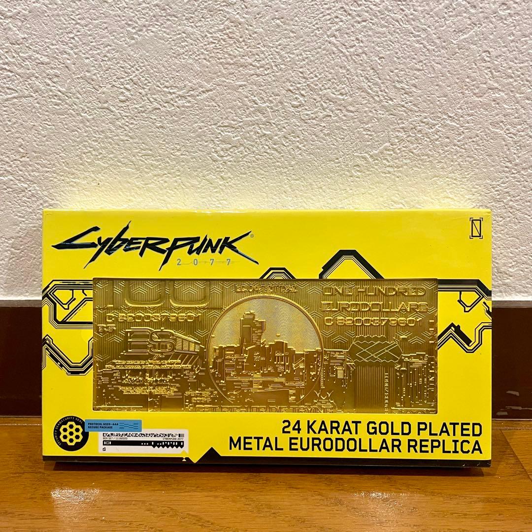 【未開封品】サイバーパンク2077 メタルユーロドル レプリカ
