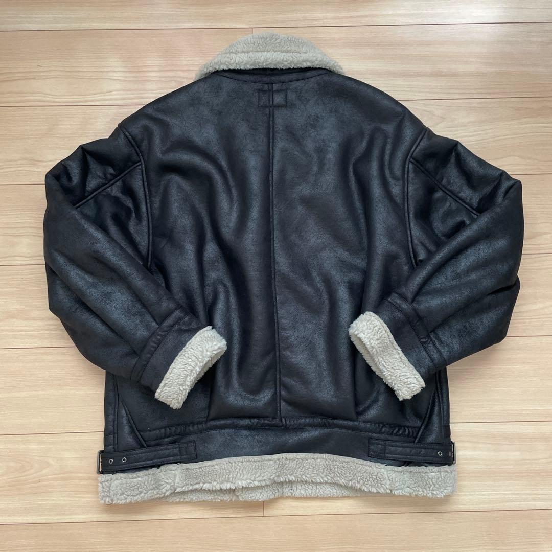 最終値下げ！MONKEY TIME フェイクムートン ボア B-3 ジャケット