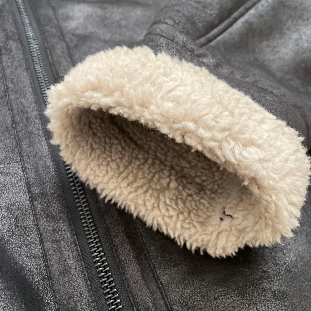 最終値下げ！MONKEY TIME フェイクムートン ボア B-3 ジャケット