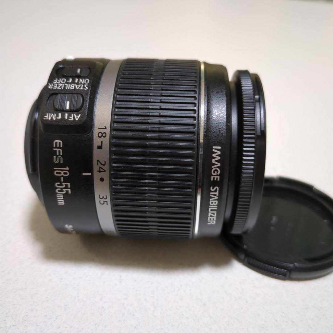 Canon EOS Kiss X2 一眼レフカメラ レンズ2本セットSDカード付