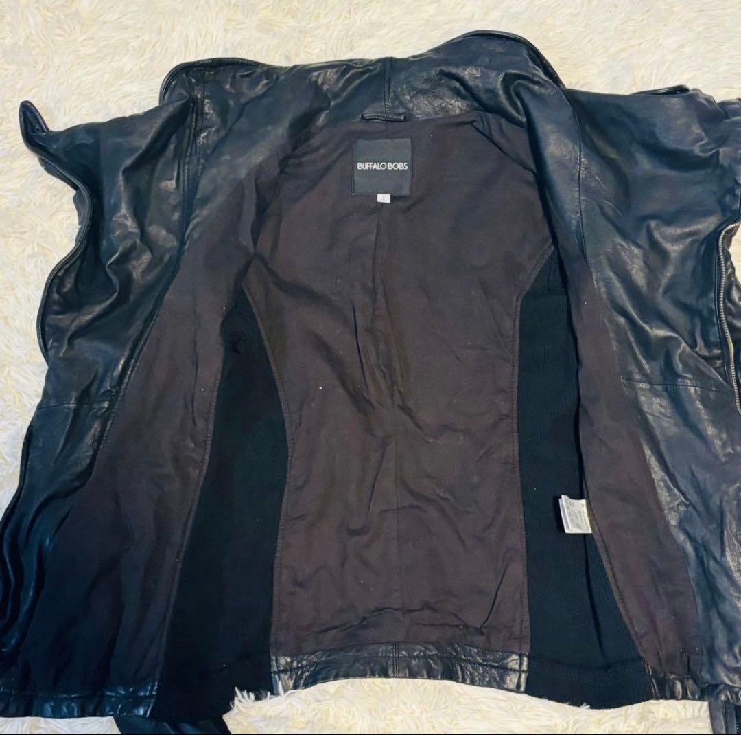 BUFFALO BOBS変形レザー ジャケット y2k archive お兄系