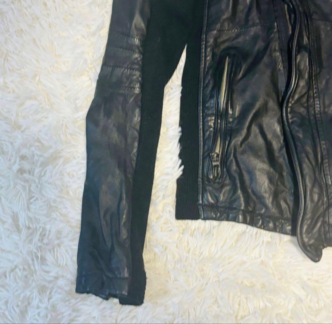 BUFFALO BOBS変形レザー ジャケット y2k archive お兄系