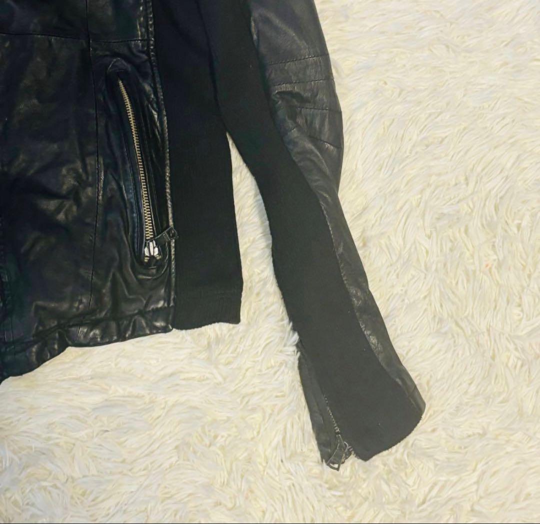 BUFFALO BOBS変形レザー ジャケット y2k archive お兄系