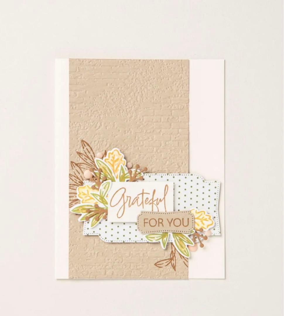 お値下げ　１点限り♡未使用　新作スタンピンアップ　一年中大活躍スタンプ&ダイ