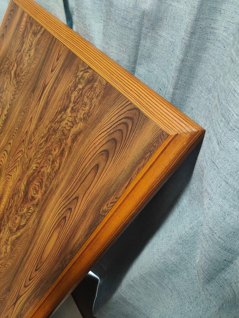 折りたたみテーブル　木目　アンティーク　机　座卓　天板美品