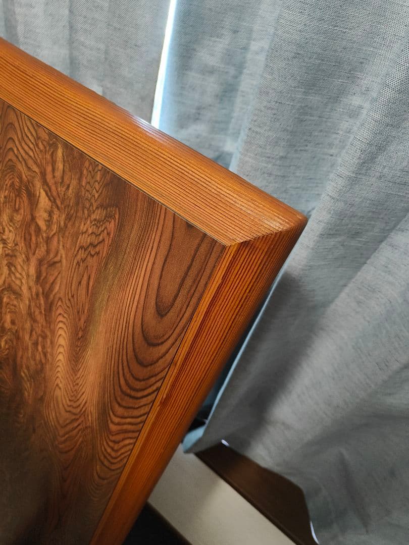 折りたたみテーブル　木目　アンティーク　机　座卓　天板美品