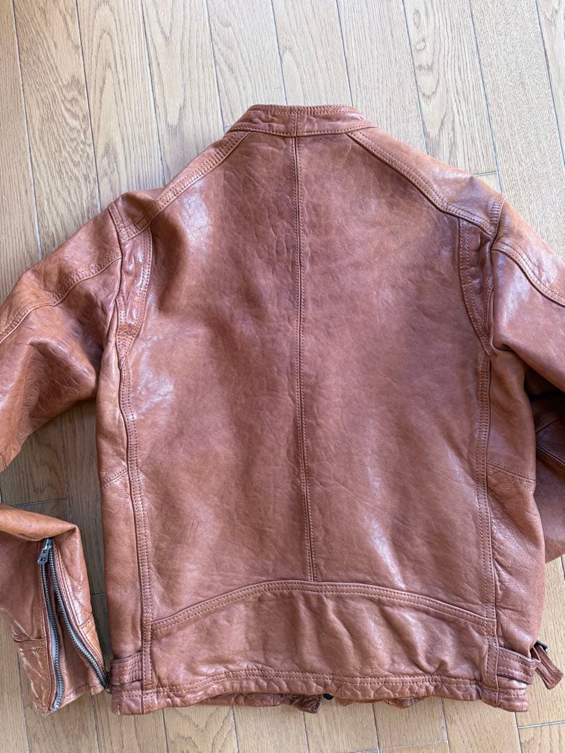 BEAUTY&YOUTH ライダース ラムレザージャケット ユナイテッドアローズ