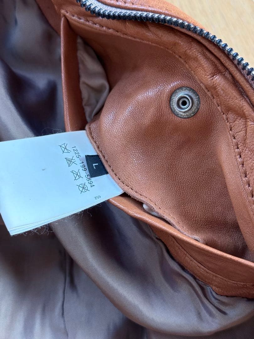 BEAUTY&YOUTH ライダース ラムレザージャケット ユナイテッドアローズ