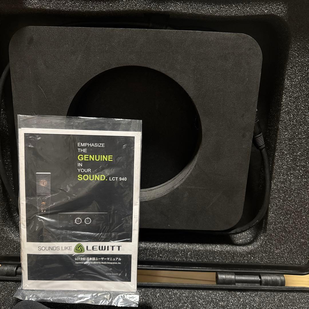 LEWITT LCT940 真空管 FETコンデンサーマイク