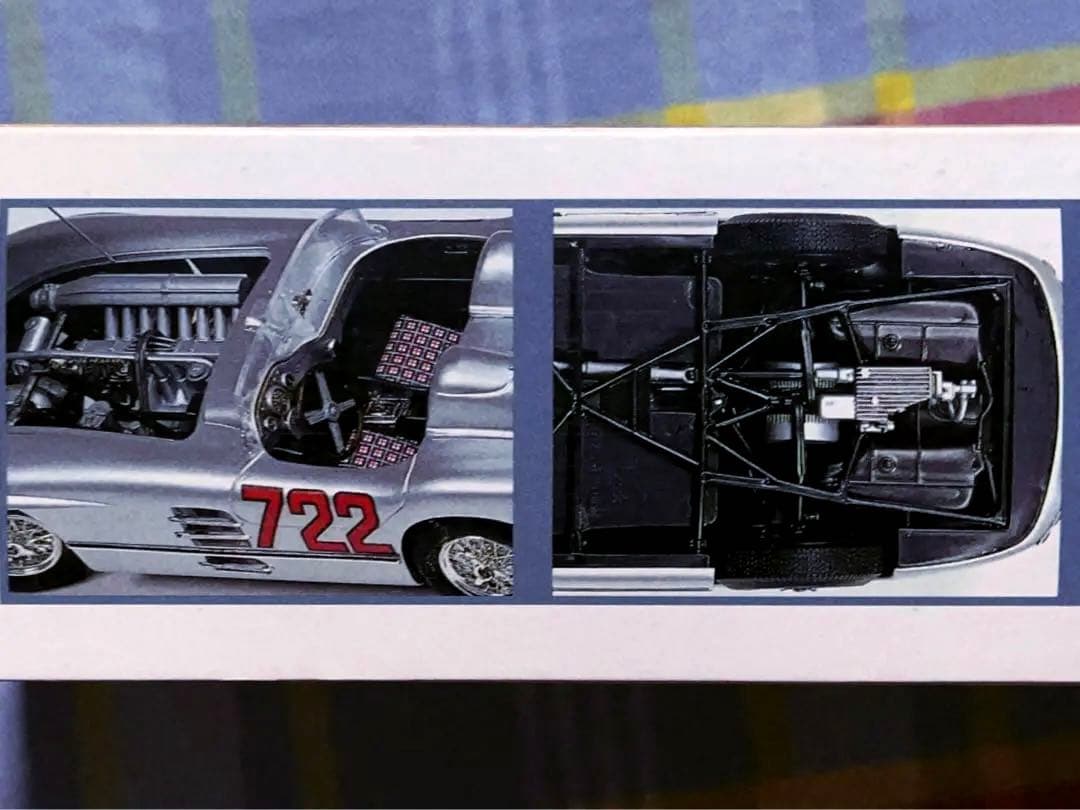 ヴィンテージ 絶版 フジミ 1/24 メルセデス 300SLR ミッレミリア