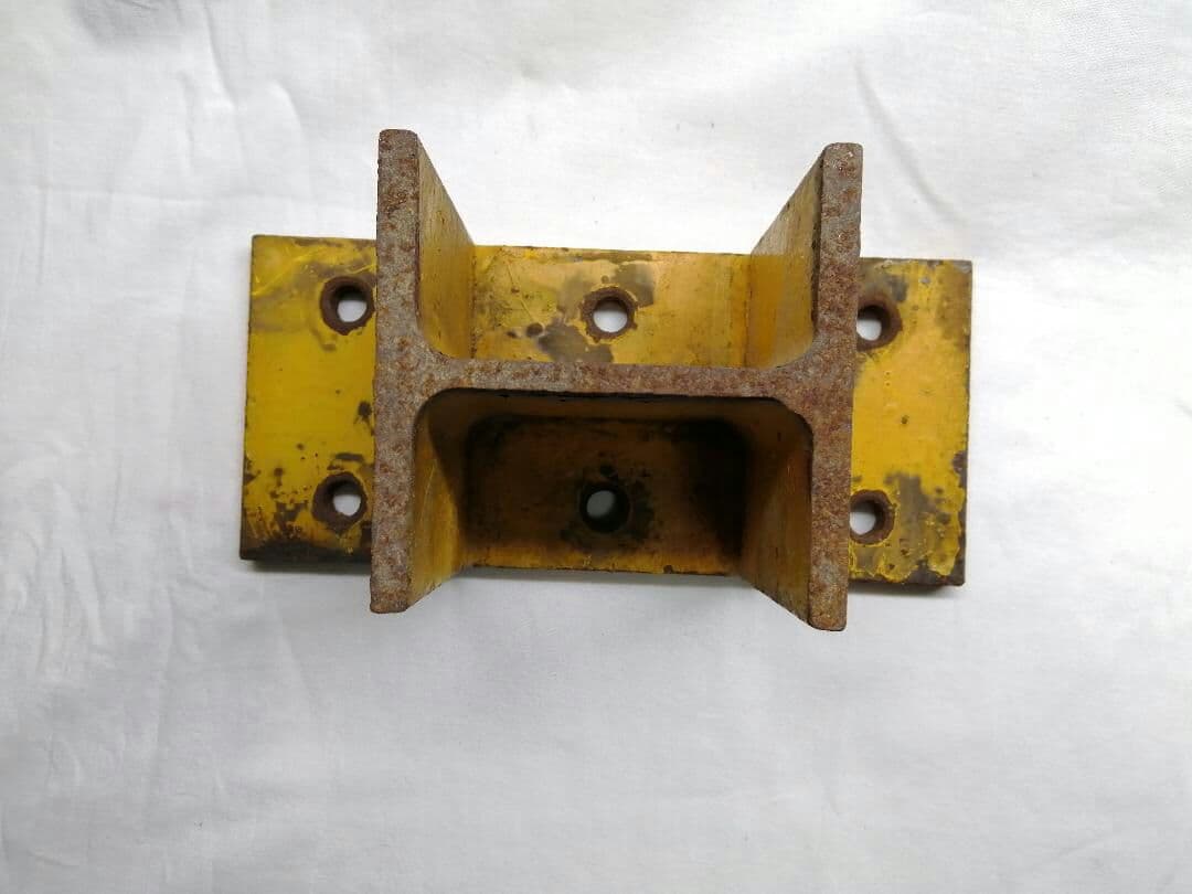 鉄骨の切れ端 アンティーク レトロ インテリア おもり 鉄屑`