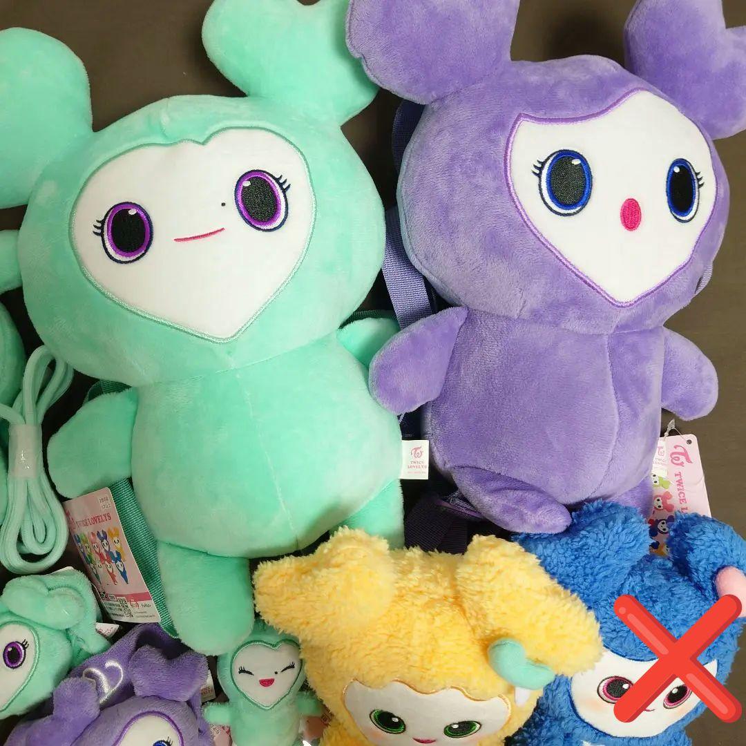 TWICE GIGO ラブリー まとめ売り リュック シュシュ ふわもこ 8点