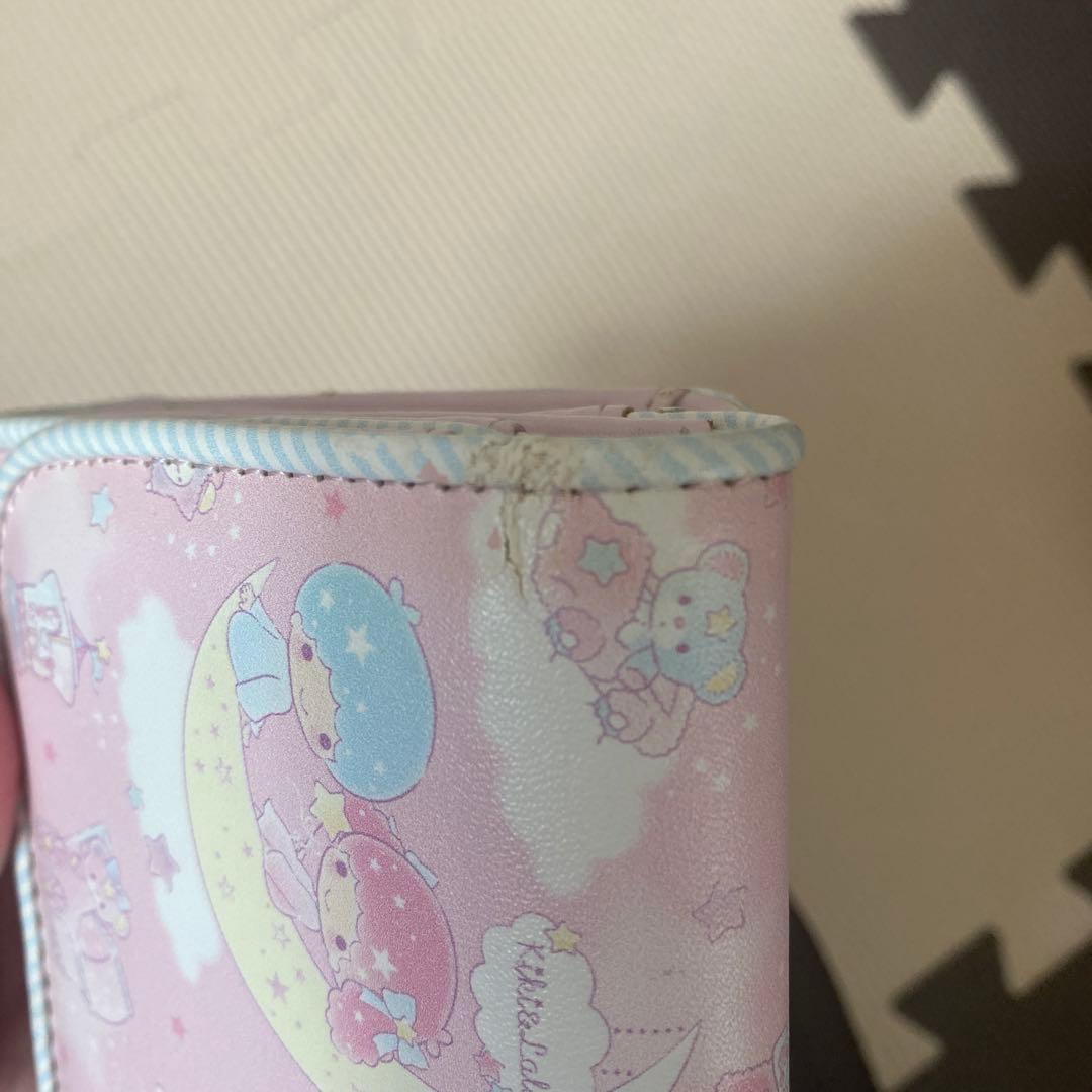 サンリオ キキララ パフポフ 長財布