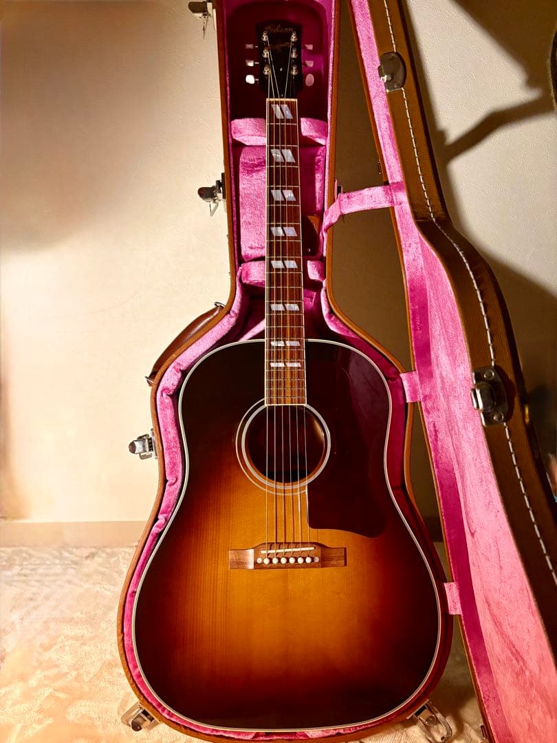 Gibsonサザンジャンボ 希少個体 バナーロゴ カスタムショップ製