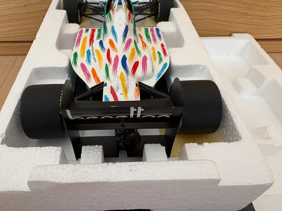 ベネトン B186 G.ベルガー 1986 1/18 MINICHAMPS