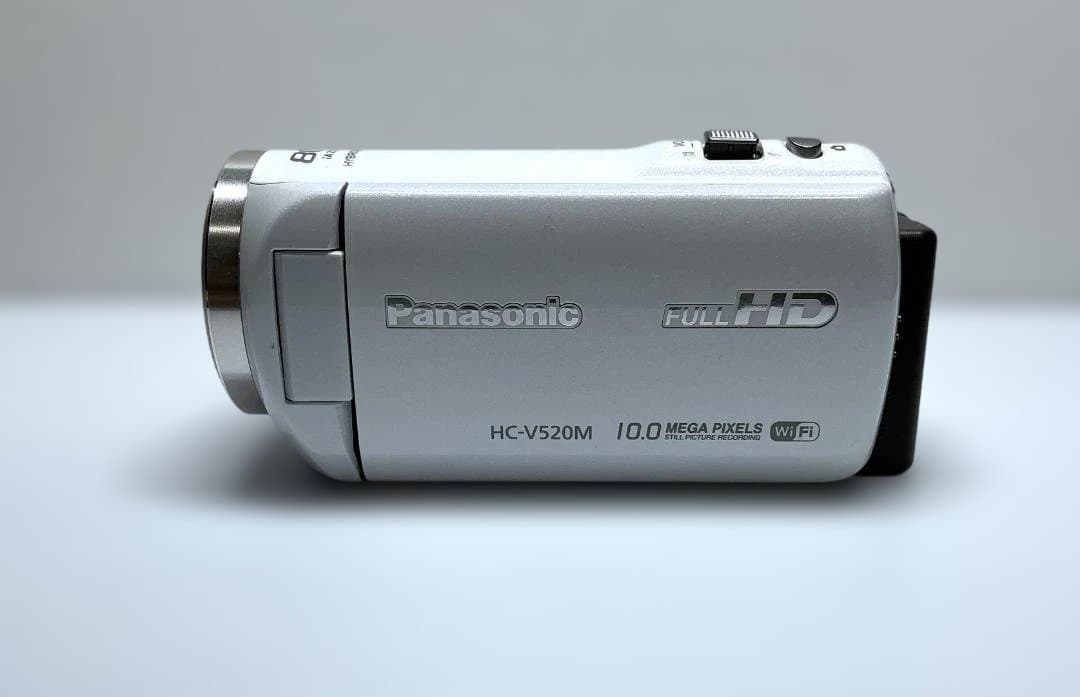 【美品】Panasonic HC-V520M ビデオカメラ＋ソフトケース付き