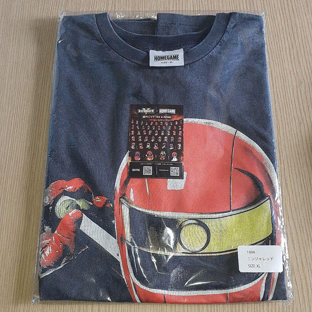 リュウレンジャー、ニンジャレッド XL Tシャツ セット