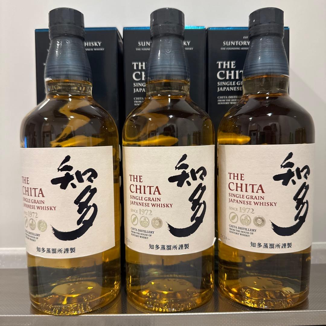 THE CHITA シングルグレインウイスキー 3本セット　知多