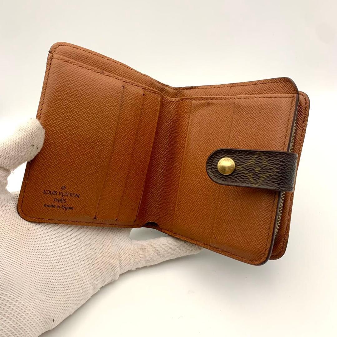 セール✨ ルイヴィトン コンパクトジップ 二つ折り モノグラム 小型 財布 ミニ