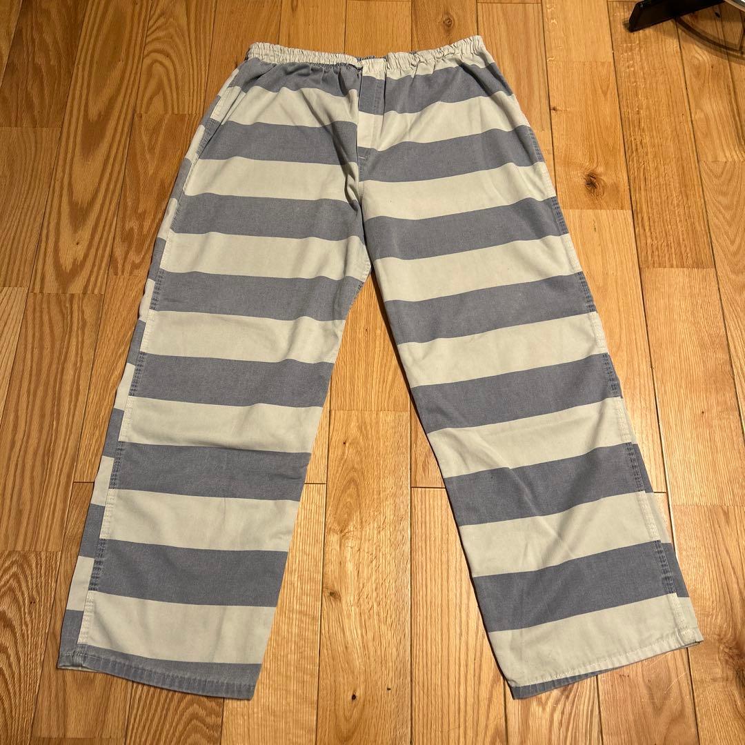 80s ビンテージプリズナーパンツprisoner jail 囚人服