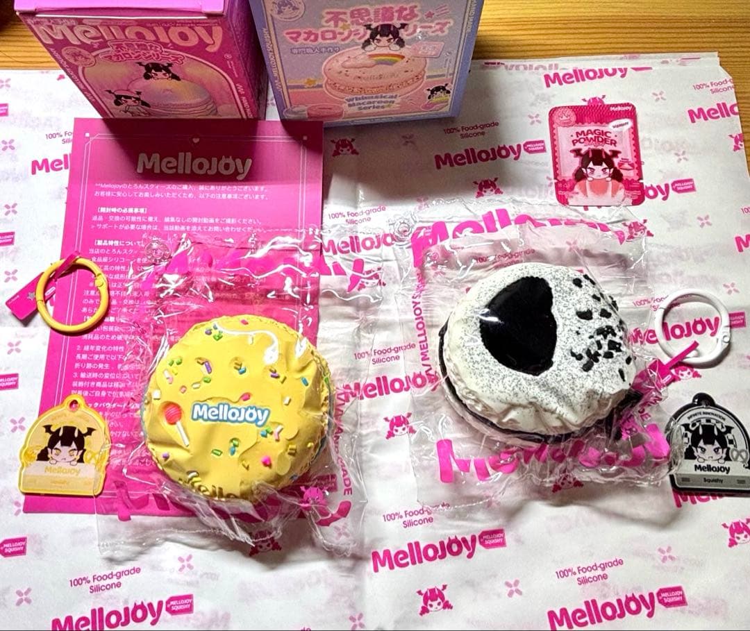 mellojoy メロジョイ マカロンシリーズ スクイーズ