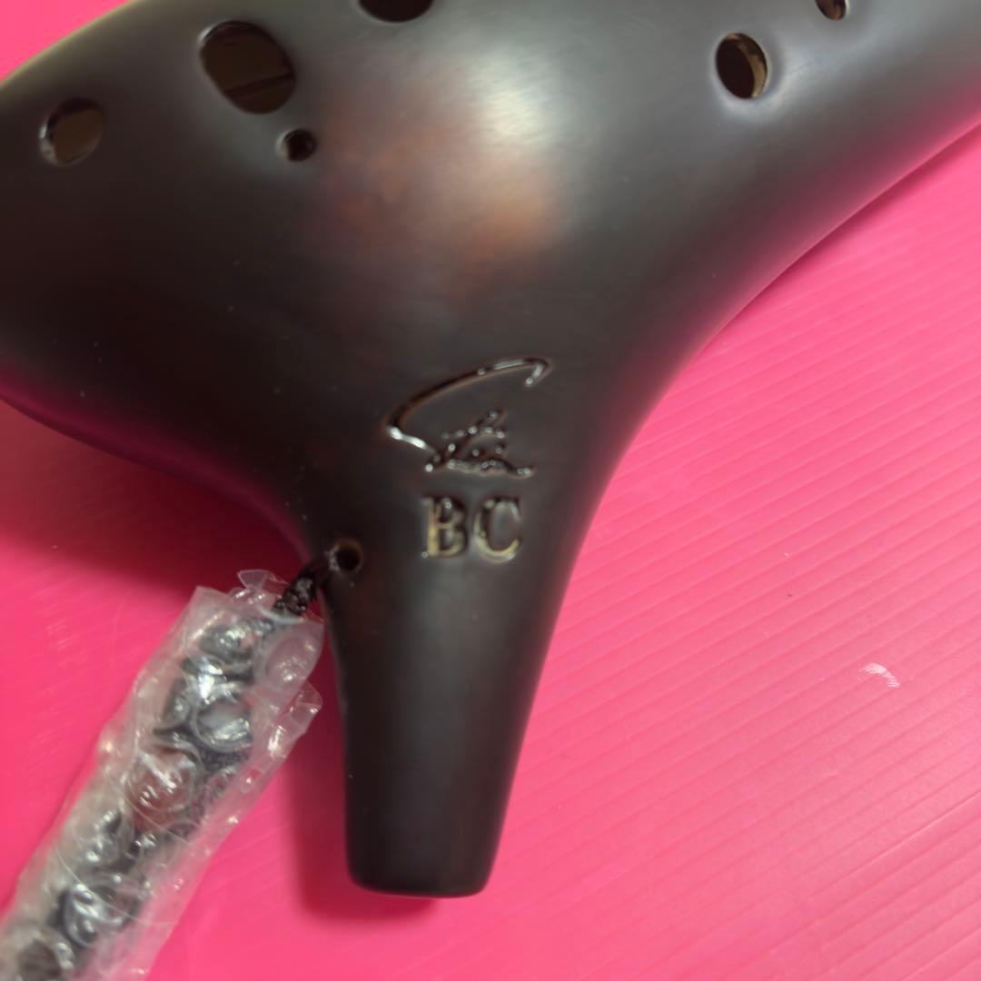 オカリナ　バスC管(BC) 漆仕上 フォーカリンク