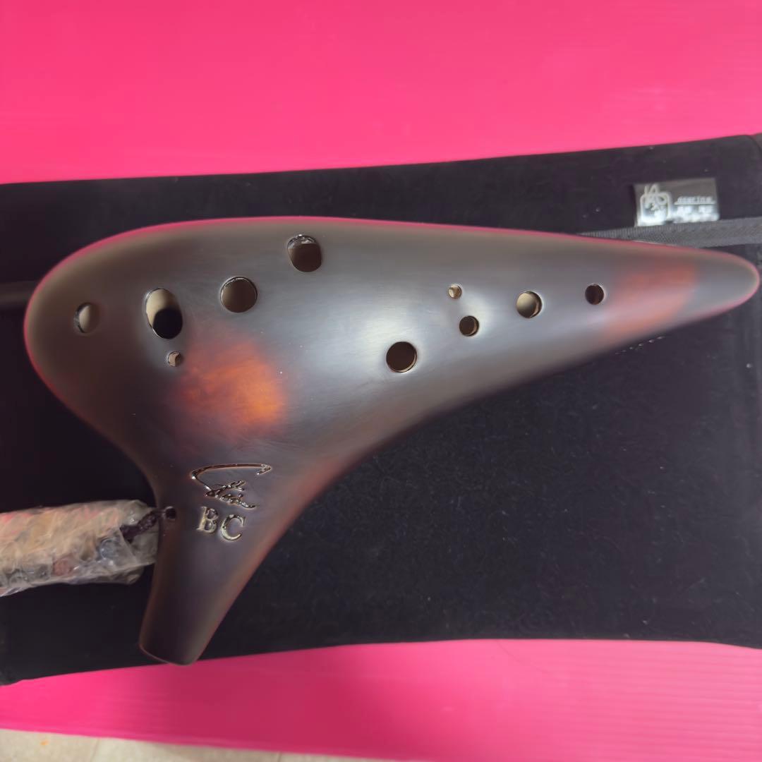 オカリナ　バスC管(BC) 漆仕上 フォーカリンク