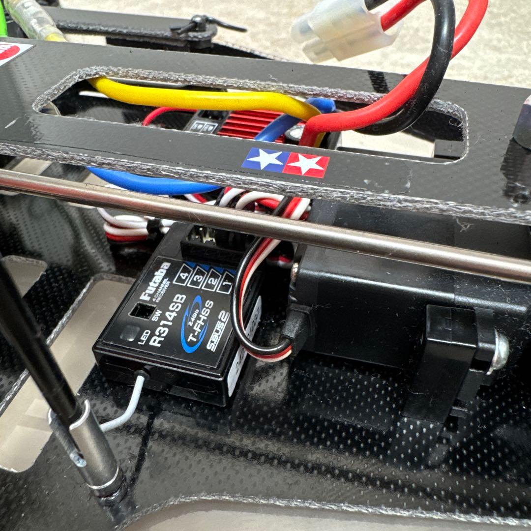 タミヤ 4WDバギー トップフォース(2017) メカ搭載済