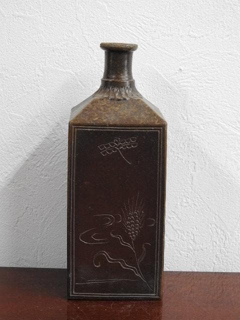 備前　角徳利　Ｍ540