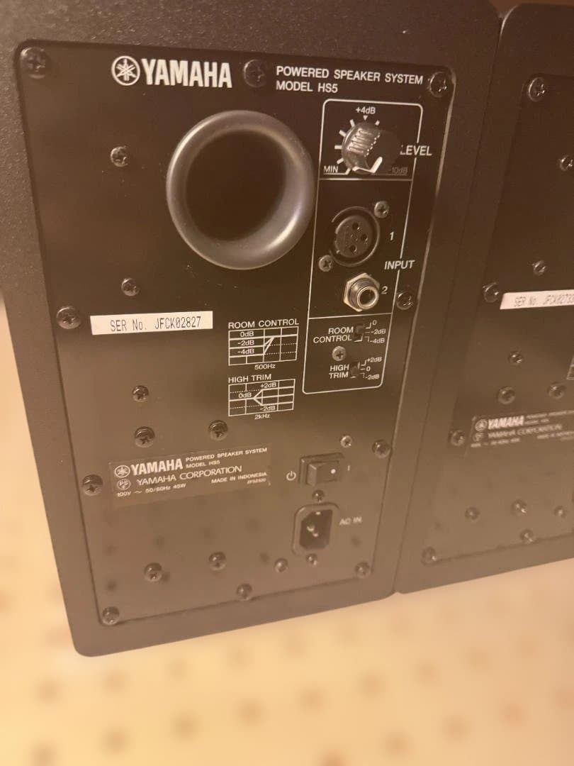 【美品】YAMAHA ヤマハ / HS5 モニタースピーカー（ペア）
