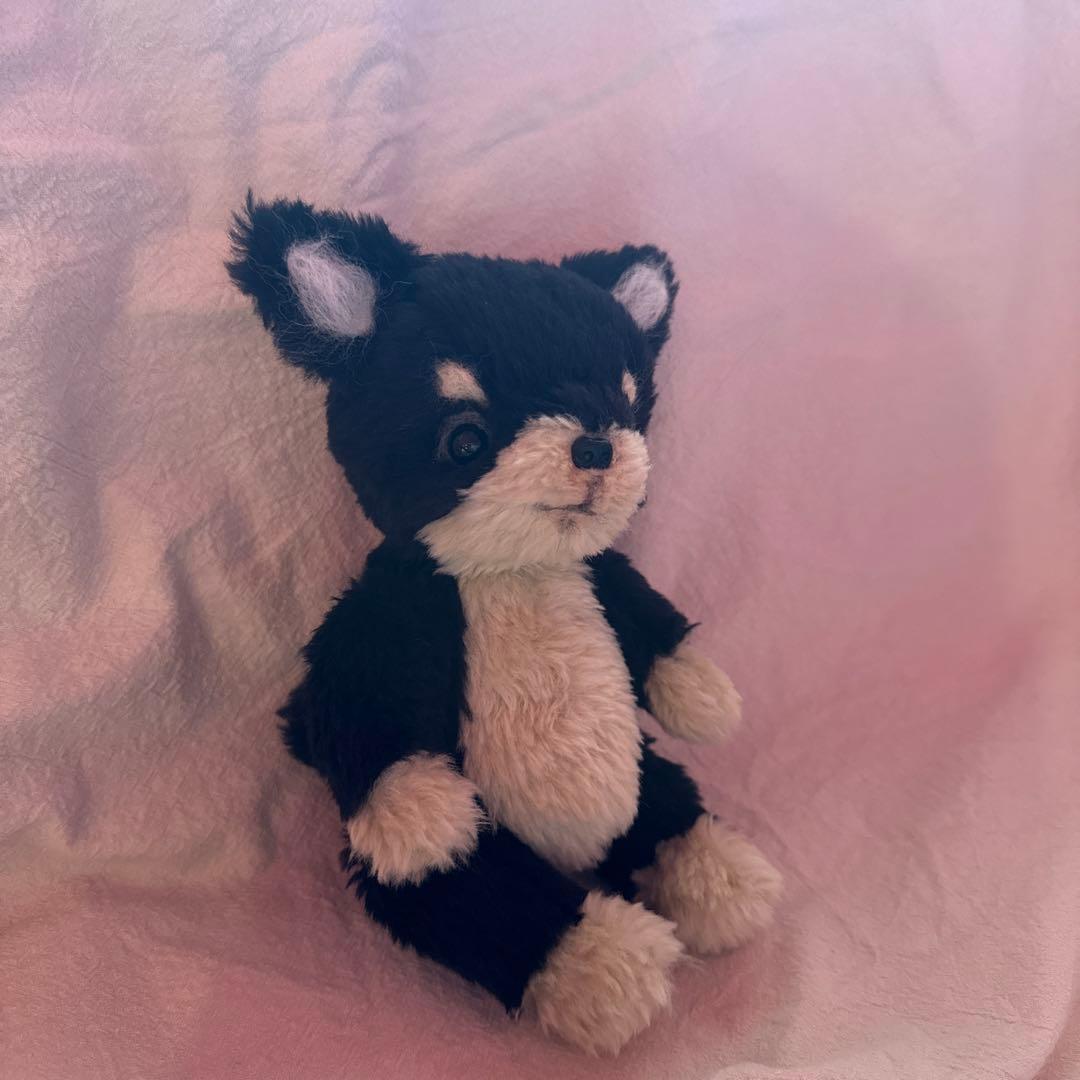 ブラックタン チワワ パピーぬいぐるみ