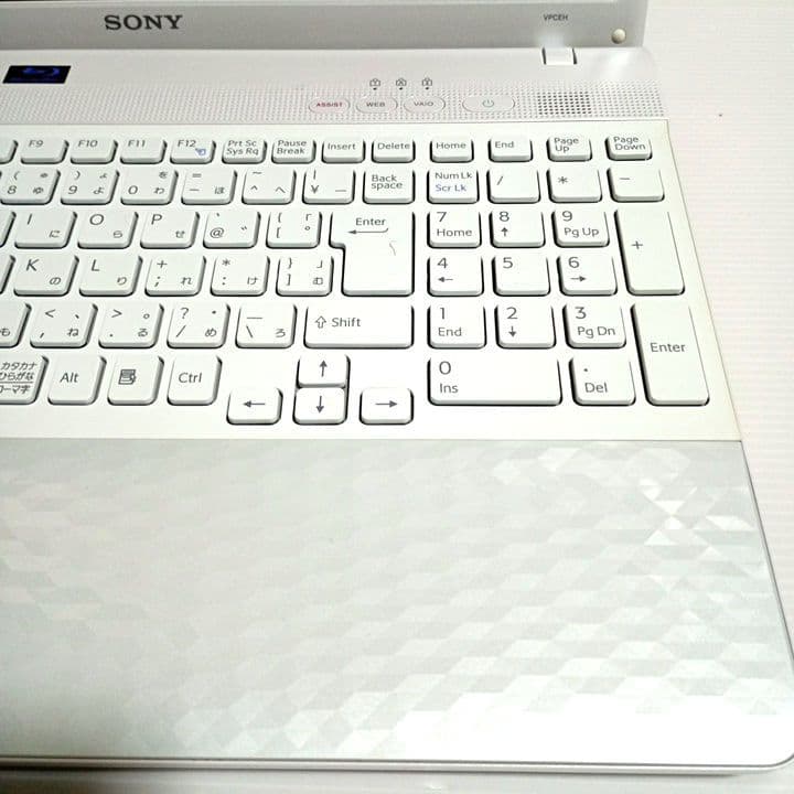 VAIO i5 新品SSD ブルーレイ バッテリー良好 キーボードカバー付