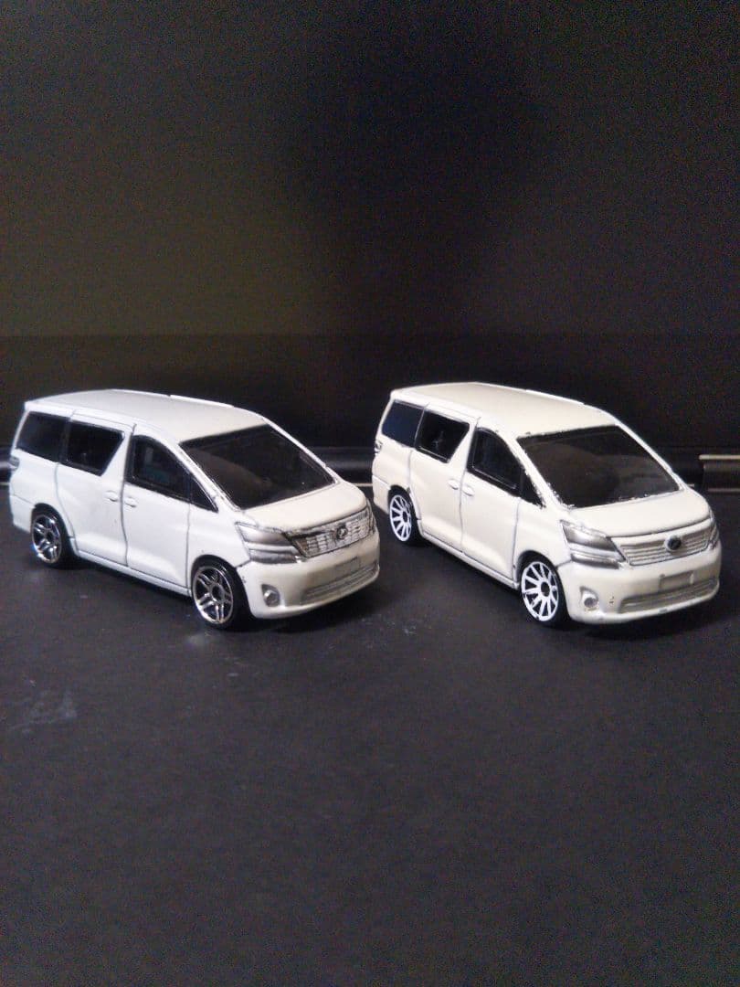 ミニカーサイズ　改造ヴェルファイア