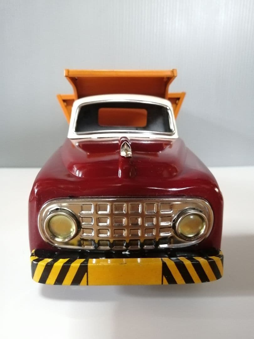 ダンプトラック & グラベルローダー　電動ブリキ　アルプス商事　日本製