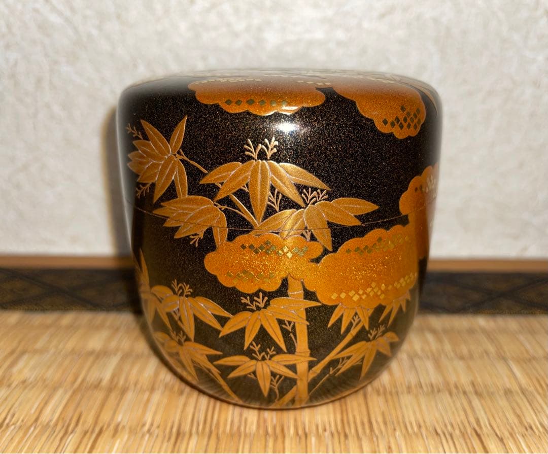 mieko.odier 一后一兆 竹林蒔絵 大棗 表千家 而妙斎書付