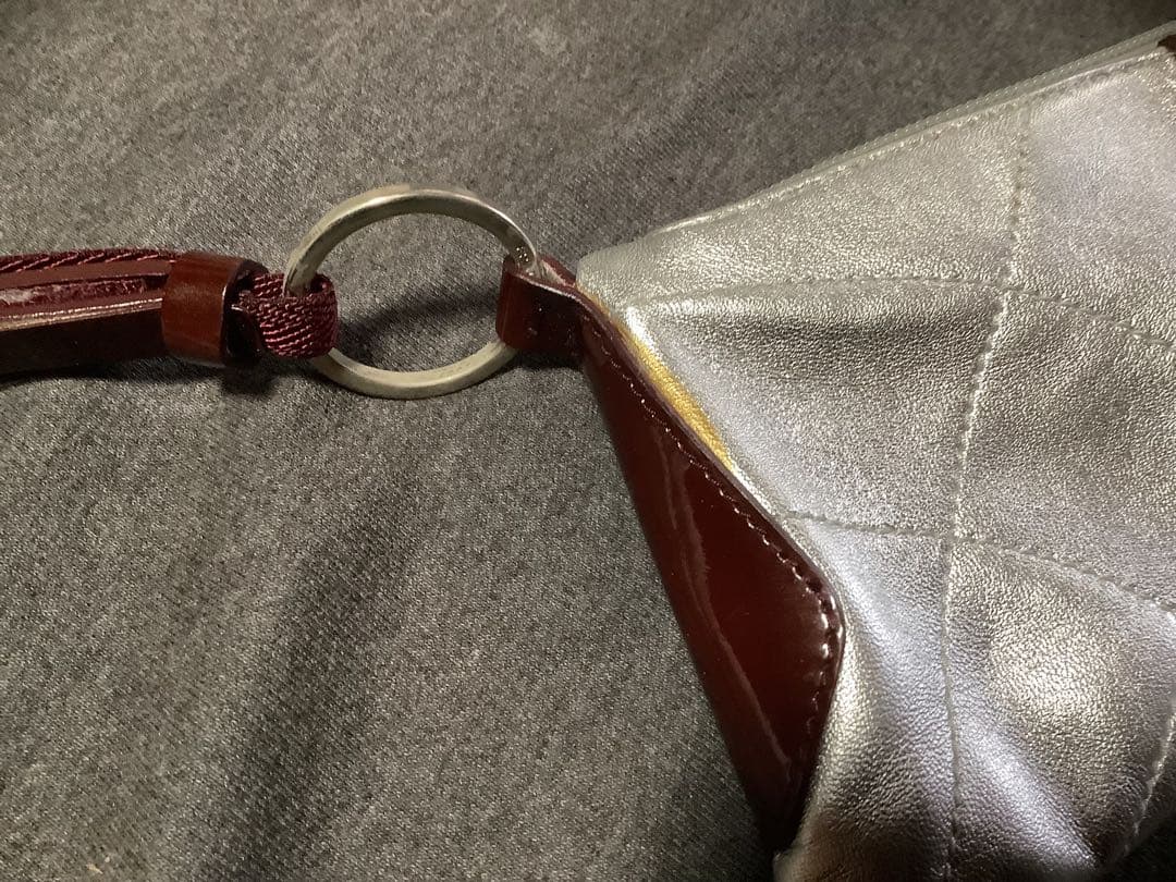 PRADA プラダ 希少 パーティバッグ ショルダー シルバー