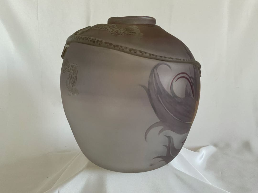 1989年（西ドイツ）「ポスキンガー・クリスタルワークス社製」ガラス花瓶