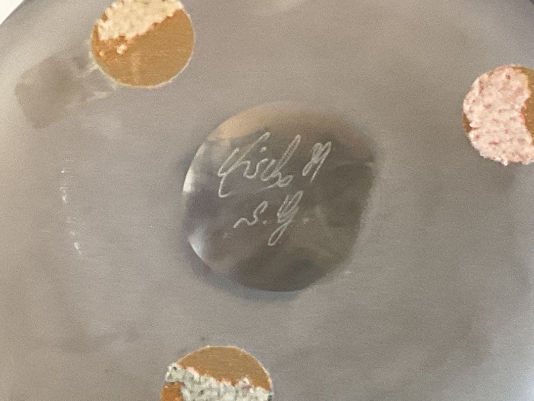 1989年（西ドイツ）「ポスキンガー・クリスタルワークス社製」ガラス花瓶