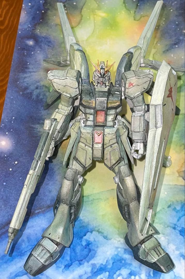 νガンダム全塗装アニメ塗りハイニューガンダムガンプラプラモデル