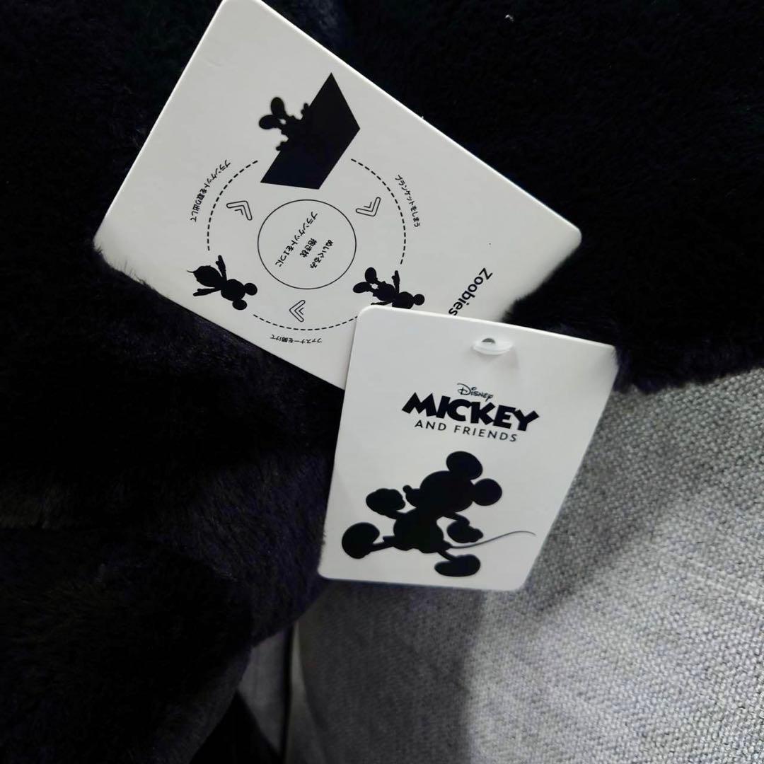 ミッキーマウス ぬいぐるみ ホワイト ブラック 大きめ 特大　2体セット