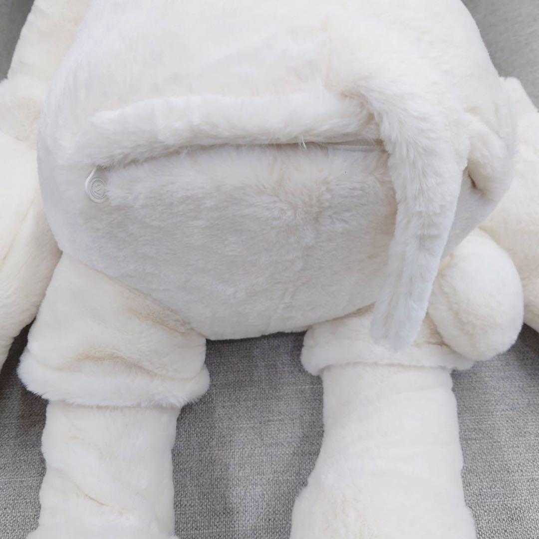 ミッキーマウス ぬいぐるみ ホワイト ブラック 大きめ 特大　2体セット