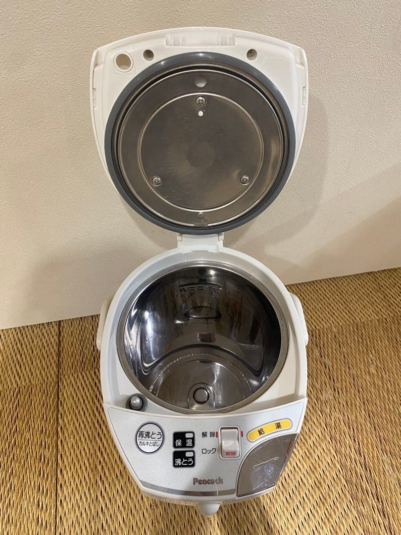 2022年製！Peacock 電気ポット 4.0L 自動給湯