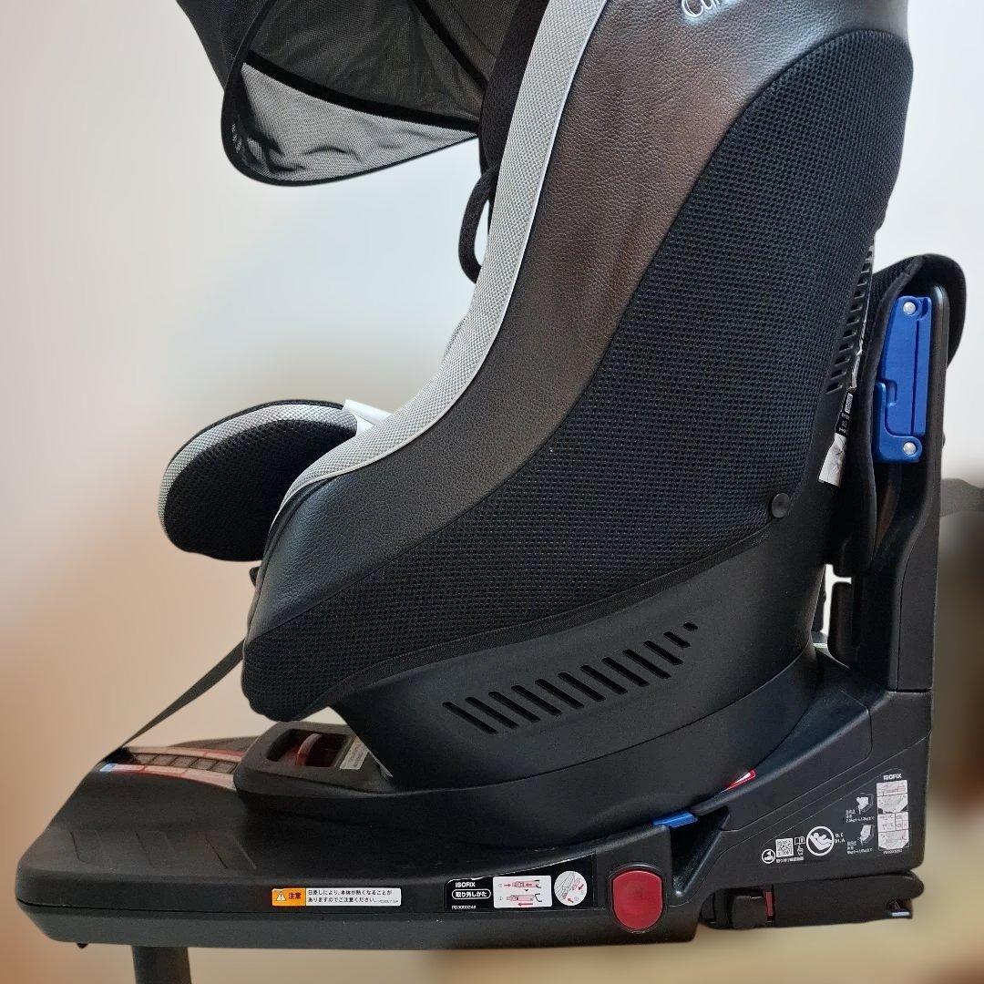 【美品】Aprica クルリラ isofix モアレラブラック